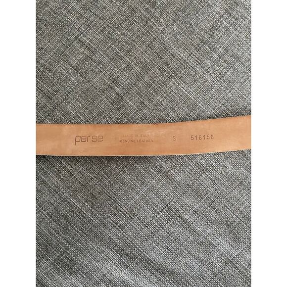 Vintage Per Se Leather Belt - Picture 2 of 4